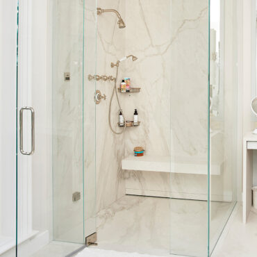 Tri State Tiling and Concrete Polishing  - How to Choose the Right Tile for Your Bathroom - White Bathroom x