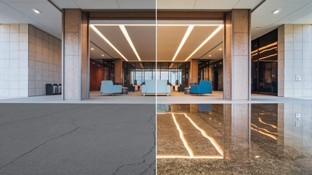 The ROI of Polished Concrete Floors: A Smart Investment for Commercial ...